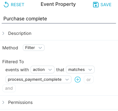 Create an Event Property [v5]